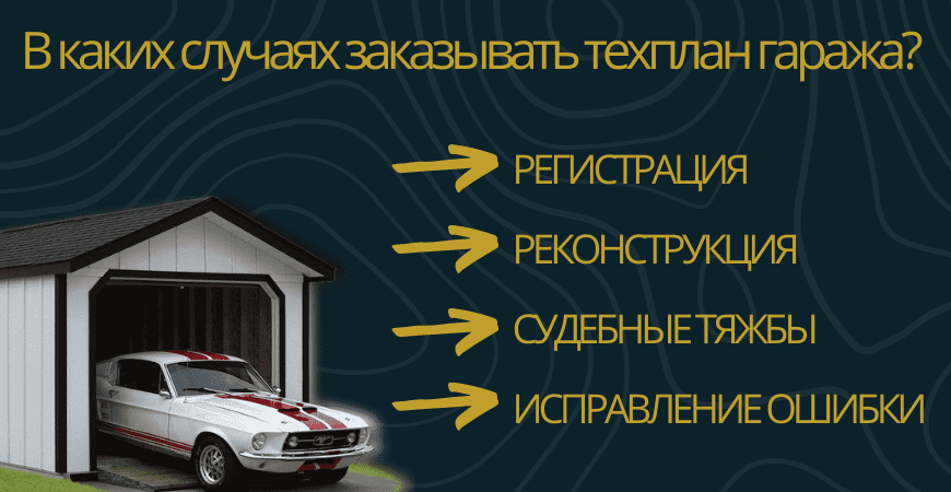 Заказать техплан гаража в Калачевском районе под ключ